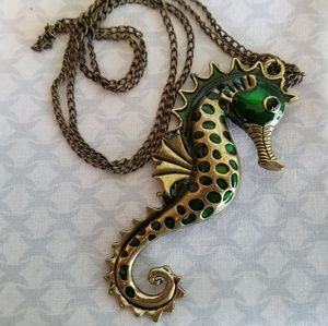 Seahorse Pendant Necklace